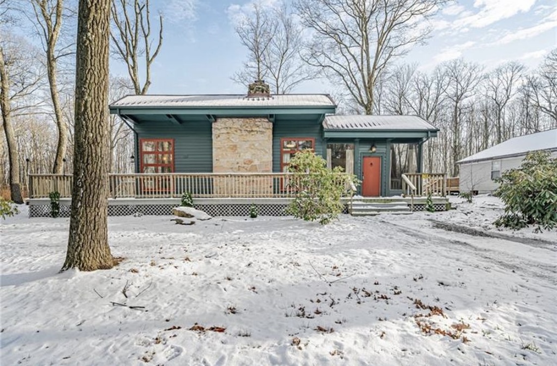The mountain house in southwestern Pennsylvania
